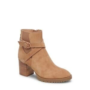 Blondo Tamzin Waterproof Bootie Brown Suede NEW Size 11M
